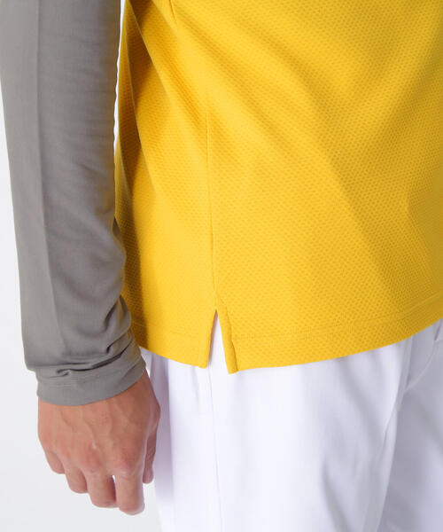 PING(ピン)の「【PING APPAREL】鬼カノコレイヤードツインセット <NATIVE> (MENS)(ポロシャツ・メンズ・ホワイト/イエロー/ネイビー/グレー・LL1/L/LL/S/M)」の6枚目の写真