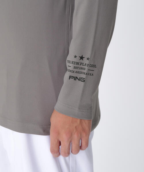 PING(ピン)の「【PING APPAREL】鬼カノコレイヤードツインセット <NATIVE> (MENS)(ポロシャツ・メンズ・ホワイト/イエロー/ネイビー/グレー・LL1/L/LL/S/M)」の11枚目の写真