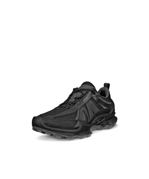 ECCO(エコー)の「ハイテク BIOM C-TRAIL 機能性スニーカー 上質ヌバックレザー×軽量素材 本革 防水(スニーカー・メンズ・ブラック・36/37/38/39/35)」の4枚目の写真