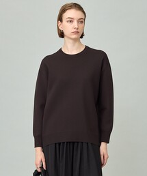 シンセティックダブルフェイス ニットプルオーバー