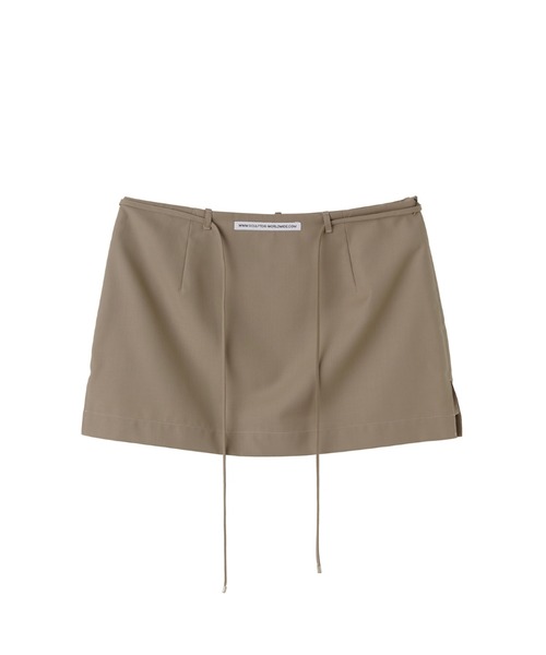 SCULPTOR レースローライズスカート SCULPTOR（スカルプター）の「Lace Lowrise Skirt/レース