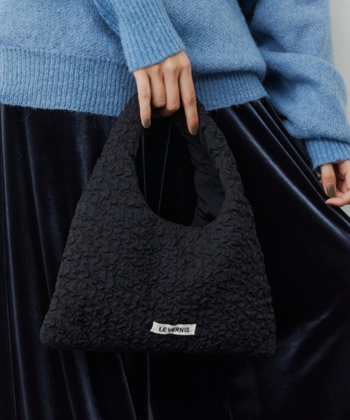 LE VERNIS(ル・ベルニ)の「LE VERNIS(ル・ベルニ)Sub mini bag(ハンドバッグ・レディース・ネイビー/ボルドー/ブラック/ライトベージュ・FREE)」の14枚目の写真