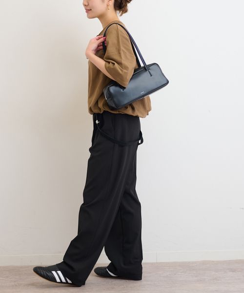 JOURNAL STANDARD relume(ジャーナルスタンダード レリューム)の「《再入荷!》1枚で決まる。ギャザーヘムショートスリーブTシャツ(Tシャツ/カットソー・レディース・ベージュ/ライトグレー/ホワイト/ブラック・FREE)」の18枚目の写真