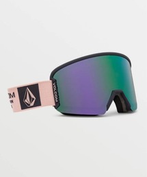 VOLCOM({R)́yVOLCOM/{RzGarden 2 - Adobe Rose/Charcol + Purple Chrome + Bonus Lens + Buckle /{[iXYtXL[Xm[{[hS[O(X|[cObY)