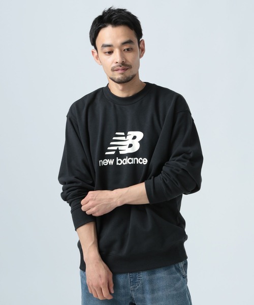 new balance（ニューバランス）】Stacked Logo(MEN)（スウェット