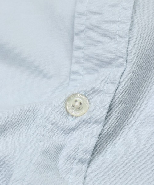 The DUFFER of ST.GEORGE(ザダファーオブセントジョージ)の「ECO FRIENDRY DYEING OVER SIZE OXFORD SHIRT:エコフレンドリーダイ オーバーサイズ オックスシャツ(シャツ/ブラウス・メンズ・ライトブルー/ライトイエロー/ホワイト・X-LARGE/LARGE/MEDIUM)」の7枚目の写真