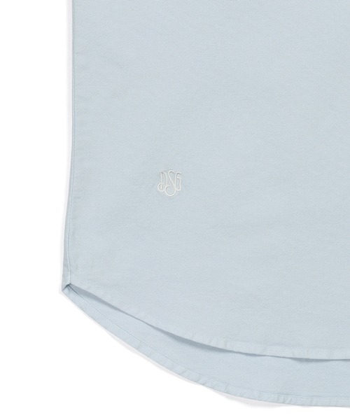 The DUFFER of ST.GEORGE(ザダファーオブセントジョージ)の「ECO FRIENDRY DYEING OVER SIZE OXFORD SHIRT:エコフレンドリーダイ オーバーサイズ オックスシャツ(シャツ/ブラウス・メンズ・ライトブルー/ライトイエロー/ホワイト・X-LARGE/LARGE/MEDIUM)」の6枚目の写真