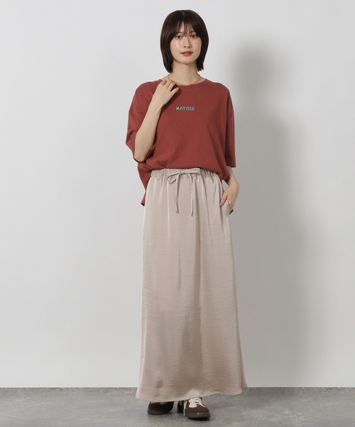 LAKOLE（ラコレ）の「【ラコレ アート】アソートプリントT / 590987（Tシャツ/カットソー・レディース・チャコール/ボルドー/オフホワイト・MEDIUM/LARGE）」の11枚目の写真