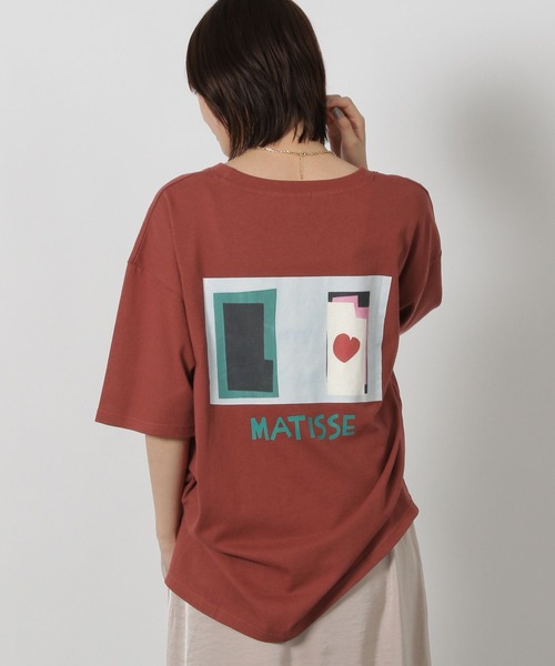 LAKOLE（ラコレ）の「【ラコレ アート】アソートプリントT / 590987（Tシャツ/カットソー・レディース・チャコール/ボルドー/オフホワイト・MEDIUM/LARGE）」の14枚目の写真