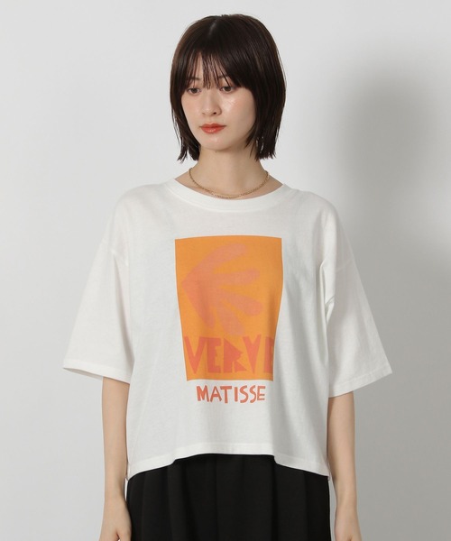 LAKOLE（ラコレ）の「【ラコレ アート】アソートプリントT / 590987（Tシャツ/カットソー・レディース・チャコール/ボルドー/オフホワイト・MEDIUM/LARGE）」の17枚目の写真