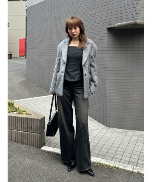 セール】THROW SHAGGY TAILOR JK シャギー テーラージャケット 秋服 冬