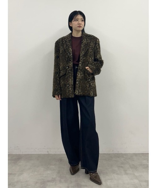 THROW SHAGGY TAILOR JK シャギー テーラージャケット 秋服 冬服