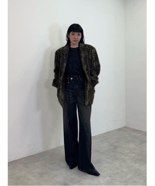 セール】THROW SHAGGY TAILOR JK シャギー テーラージャケット 秋服 冬