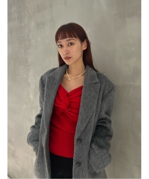 セール】THROW SHAGGY TAILOR JK シャギー テーラージャケット 秋服 冬