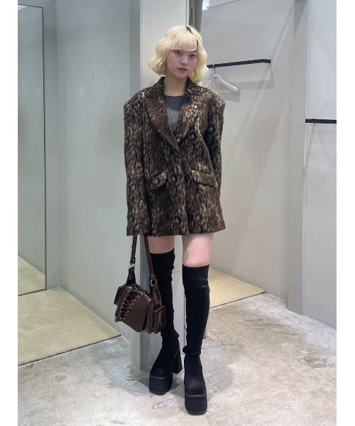 セール】THROW SHAGGY TAILOR JK シャギー テーラージャケット 秋服 冬