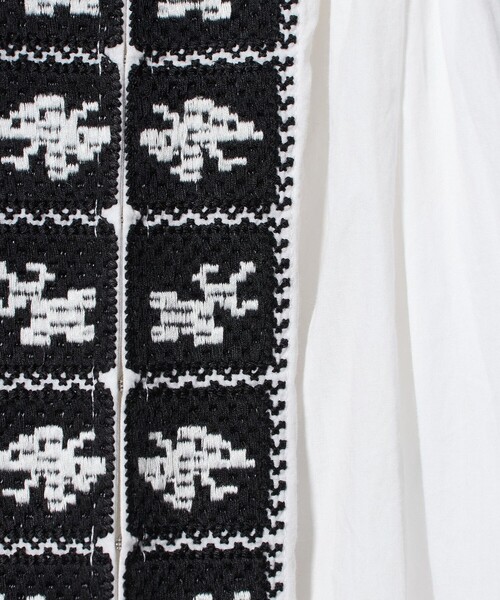 dahl'ia(ダリア)の「【別注】<dahl’ia>エンブロイダリー ボリューム ブラウス(シャツ/ブラウス・レディース・ブラック/ホワイト・FREE)」の21枚目の写真