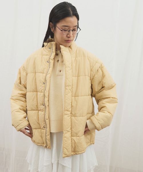 fig london Aerialpile puff コート fig London（フィグロンドン）の「Aerialpile puff CO（その他