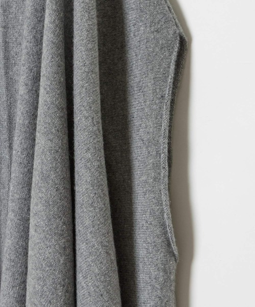 HOUSE OF LOTUS(ハウスオブロータス)の「ウールストールジレ(ニット/セーター・レディース・ブラウン/ブラック/グレー系その他・M)」の19枚目の写真