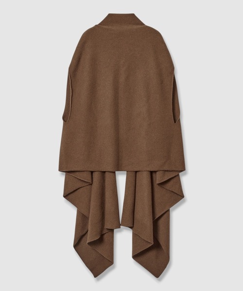 HOUSE OF LOTUS(ハウスオブロータス)の「ウールストールジレ(ニット/セーター・レディース・ブラウン/ブラック/グレー系その他・M)」の14枚目の写真