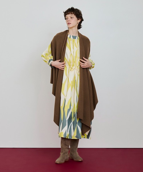 HOUSE OF LOTUS(ハウスオブロータス)の「ウールストールジレ(ニット/セーター・レディース・ブラウン/ブラック/グレー系その他・M)」の17枚目の写真