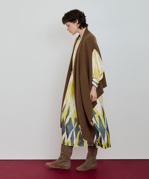 HOUSE OF LOTUS(ハウスオブロータス)の「ウールストールジレ(ニット/セーター・レディース・ブラウン/ブラック/グレー系その他・M)」の18枚目の写真