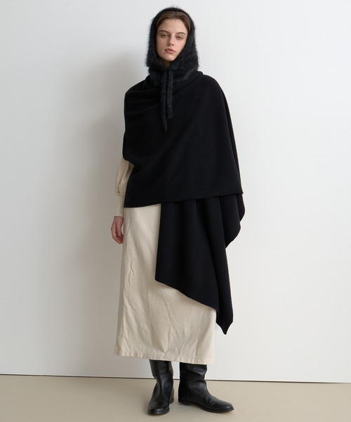 HOUSE OF LOTUS(ハウスオブロータス)の「ウールストールジレ(ニット/セーター・レディース・ブラウン/ブラック/グレー系その他・M)」の5枚目の写真