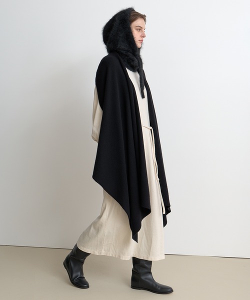 HOUSE OF LOTUS(ハウスオブロータス)の「ウールストールジレ(ニット/セーター・レディース・ブラウン/ブラック/グレー系その他・M)」の4枚目の写真