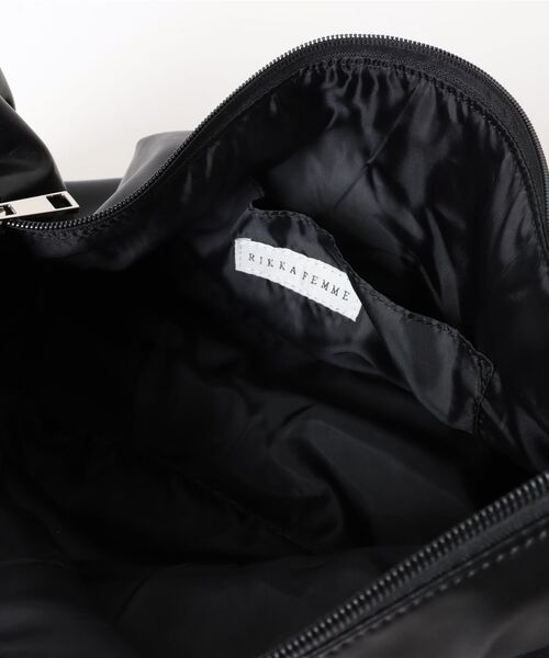 ムラサキスポーツ(ムラサキスポーツ)の「RIKKA FEMME/リッカファム ショルダーバッグ 2wayクロワッサンバッグ RFAC25FW09(ショルダーバッグ・レディース・ブラック/レッド/ブラウン・FREE)」の6枚目の写真