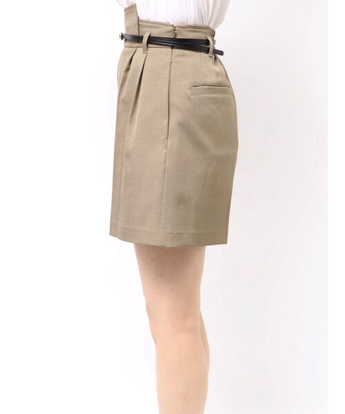 LAGUNAMOON（ラグナムーン）の「バイカラーベルトセットショートパンツ（その他パンツ・レディース・モカ/ブラック・SMALL/MEDIUM）」の14枚目の写真