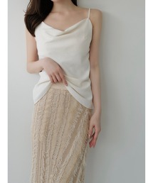 celon（セロン）の「cowl neckline cami（キャミソール）」