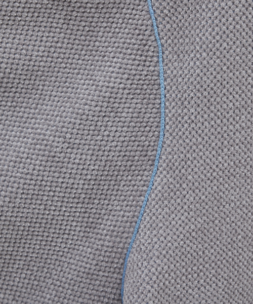 ABAHOUSE GRAY（アバハウスグレイ）の「ダブルフェイス モールカノコ プルオーバー ライン切替えニット（ニット/セーター・メンズ・ボルドー/ブラック/ライトベージュ/グレー/オフホワイト・46/48）」の15枚目の写真