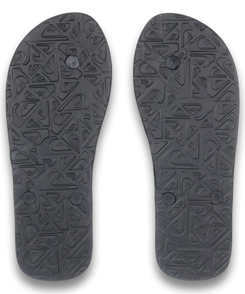 Quiksilver(クイックシルバー)の「MOLOKAI ART 25/クイックシルバー総柄ビーサン(ビーチサンダル)(サンダル・メンズ・ブラック/ベージュ/オフホワイト/ブルー・28cm/27cm/26cm/25cm)」の10枚目の写真