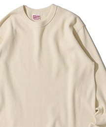 【Healthknit】Thermal King Raschel Honeycomd Crewneck L/S / ハニカム クルーネック ロングスリーブTシャツ