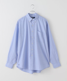 ラルフローレン ボタンダウン レディース Blue＆pink （M） ポロラルフローレン ボタンダウンシャツ」に該当するレディース