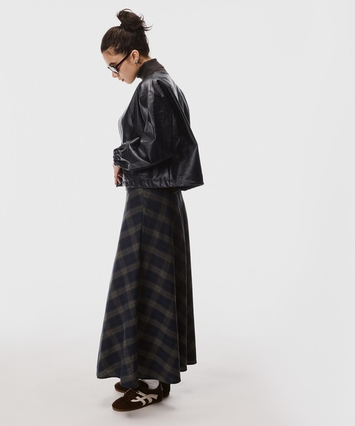 coca（coca）（コカ）の「【WEB限定セール】フェイクレザーノーカラージャケット（ノーカラージャケット・レディース・ブラック・S/L/M）」の7枚目の写真