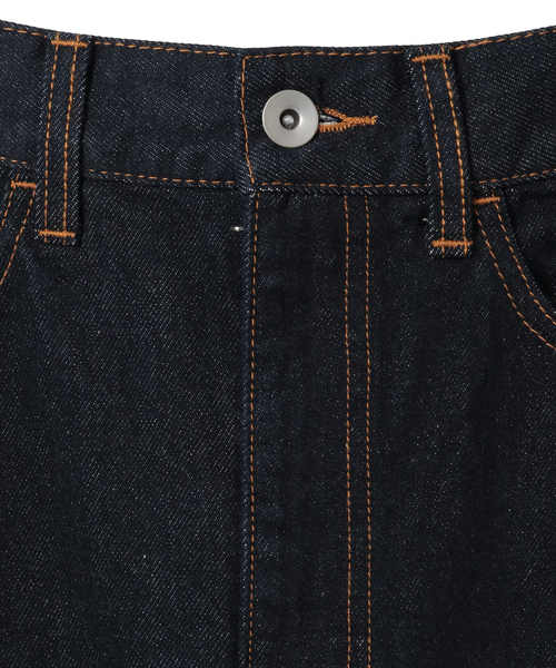 CONVERSE TOKYO(コンバーストウキョウ)の「【HL】LACE-UP DENIM SKIRT RIGID (SET-UP)(デニムスカート・レディース・ネイビー・SMALL/MEDIUM)」の4枚目の写真