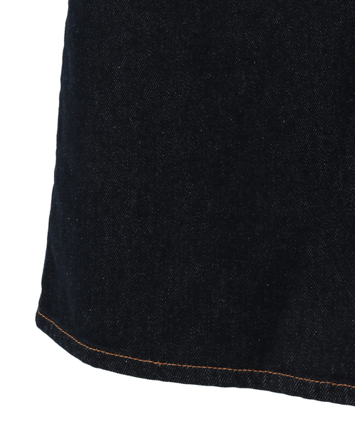 CONVERSE TOKYO(コンバーストウキョウ)の「【HL】LACE-UP DENIM SKIRT RIGID (SET-UP)(デニムスカート・レディース・ネイビー・SMALL/MEDIUM)」の9枚目の写真