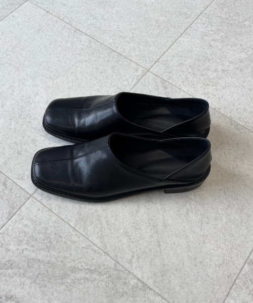 FUULLY STUDIO(フーリィーステューディオ)の「スクエアローファー(ローファー・レディース・ブラウン/ブラック・SMALL/MEDIUM/LARGE)」の6枚目の写真