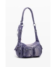 Desigual | ヴィンテージ加工マルチポケットショルダーバッグ(ハンドバッグ)