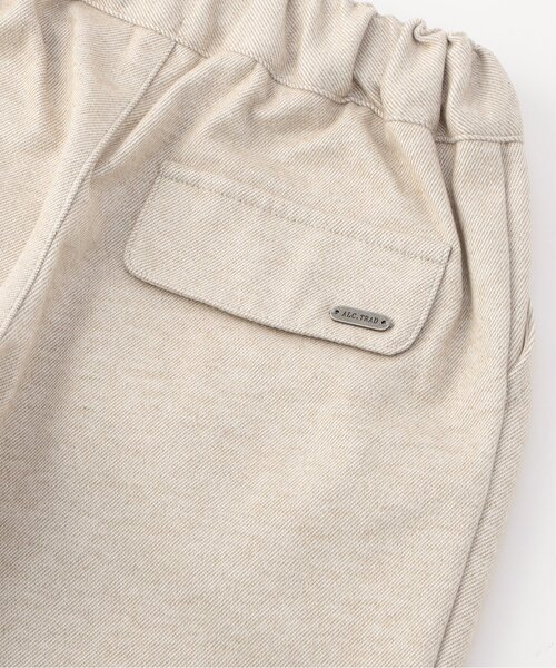 apres les cours(アプレレクール)の「ウールライクワイドタックパンツ(その他パンツ・キッズ・アイボリー/チャコール・80/90/100/110/120/130)」の20枚目の写真