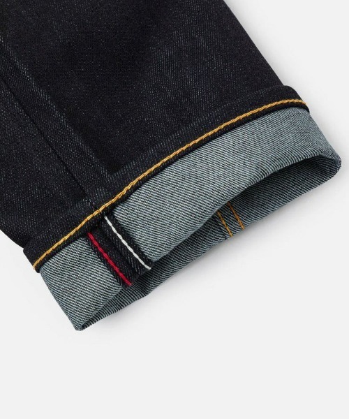 EVISU（エヴィス）の「【EVISU】EVISU 2017 ECRU SEAGULL PRINT JEANS / ローインディゴ [2ESHTM5JE125017CT]（デニムパンツ・メンズ・ネイビー・32/30）」の4枚目の写真