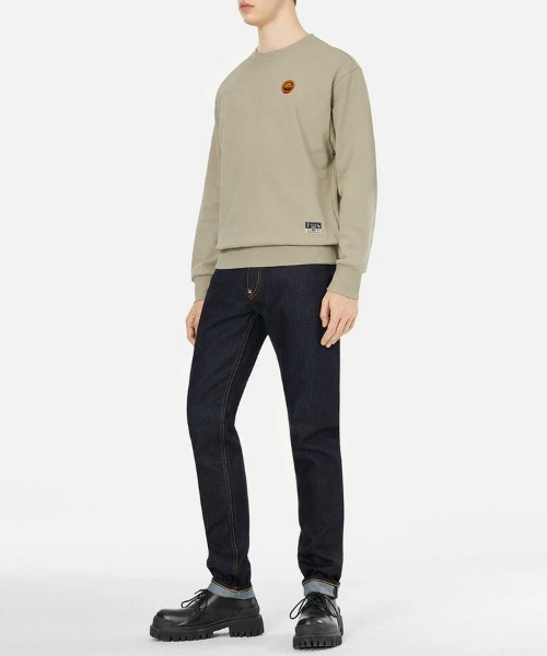 EVISU（エヴィス）の「【EVISU】EVISU 2017 ECRU SEAGULL PRINT JEANS / ローインディゴ [2ESHTM5JE125017CT]（デニムパンツ・メンズ・ネイビー・32/30）」の5枚目の写真