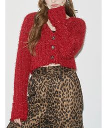 EVRIS | フェザーラメニットショートカーディガン(カーディガン/ボレロ)