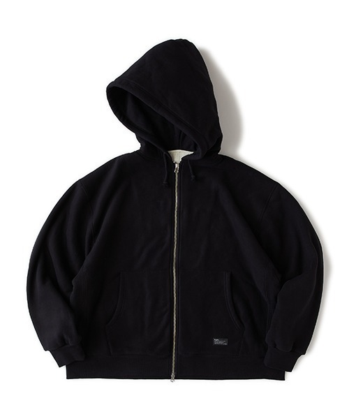 FAT(エフエイティー)の「DUB-UP(パーカー・メンズ・ブラック/ライトグレー・JUMBO(XXL)/FAT(XL)/SKINNY(L)/TITCH(M))」の1枚目の写真
