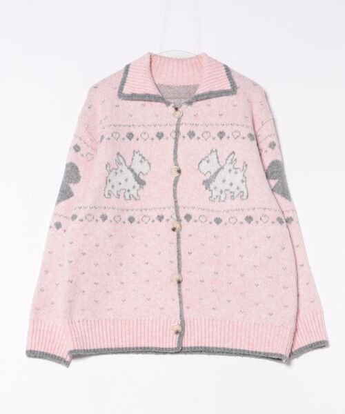 リボン ジャカード カーディガン ANY｜リボン ジャガード カーディガン | Rakuten Fashion(楽天