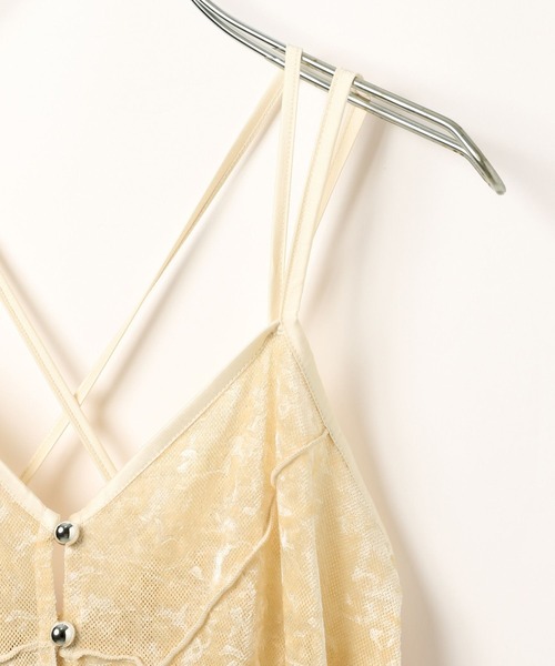 PAGEBOY（ページボーイ）の「ベロアチュニックワンピース（チュニック・レディース・ブラック/アイボリー・FREE）」の6枚目の写真