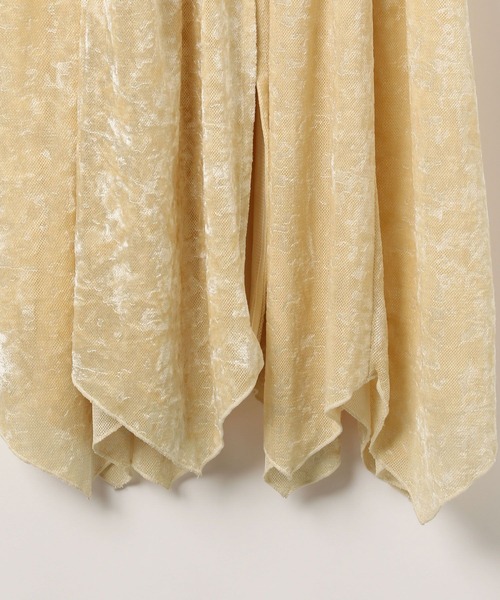 PAGEBOY（ページボーイ）の「ベロアチュニックワンピース（チュニック・レディース・ブラック/アイボリー・FREE）」の8枚目の写真