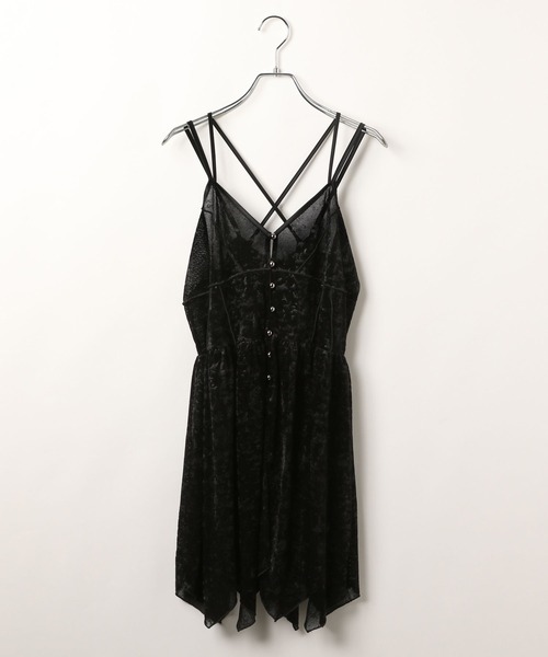 PAGEBOY（ページボーイ）の「ベロアチュニックワンピース（チュニック・レディース・ブラック/アイボリー・FREE）」の12枚目の写真