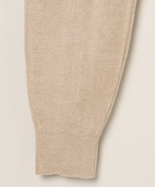 three dots(スリードッツ)の「ベロアセーター パンツ(その他パンツ・レディース・ブラック/ダークブラウン/ベージュ・SMALL/MEDIUM)」の9枚目の写真