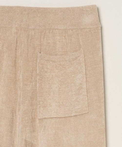 three dots(スリードッツ)の「ベロアセーター パンツ(その他パンツ・レディース・ブラック/ダークブラウン/ベージュ・SMALL/MEDIUM)」の8枚目の写真
